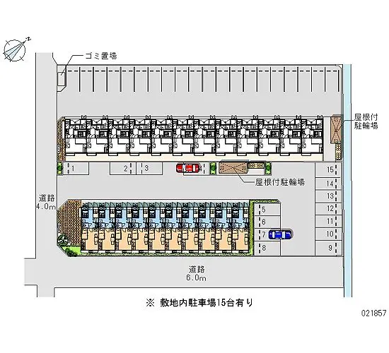 ★手数料０円★四日市市高浜新町　月極駐車場（LP）